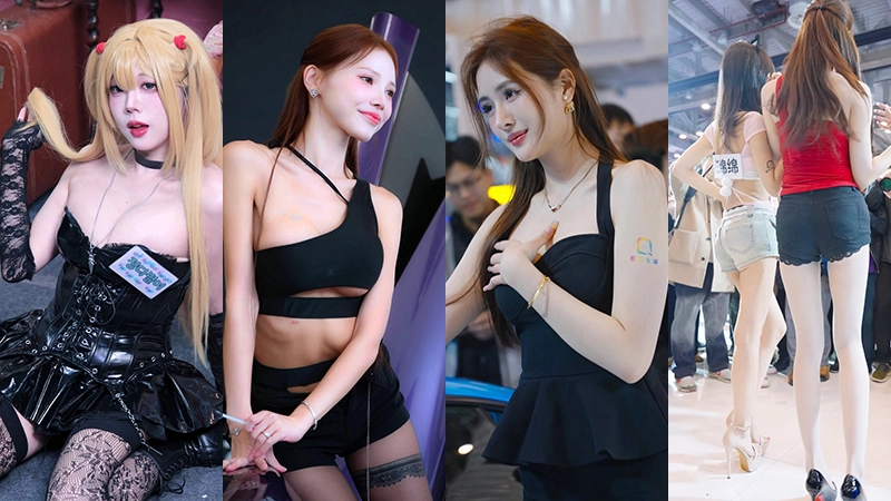 [饭拍]展会Show girl 饭拍秀[ID138213 版本][20V/8.29G]