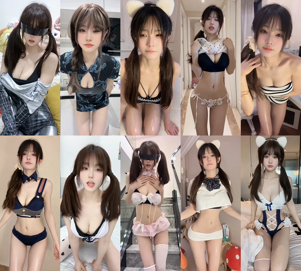 [主播]抖音直播极品女神脸红乔定制热舞情趣[72V/1.22G]-豆舞