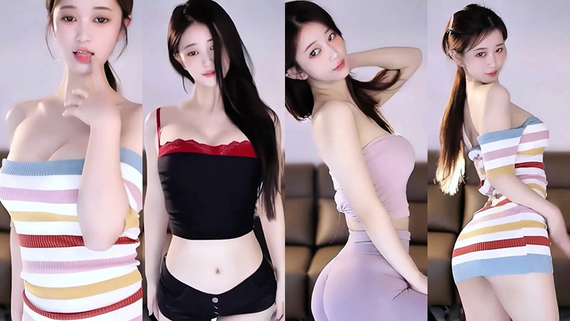 [主播]斗鱼直播小淼/小软软精选热舞无水剪辑[9V/1.74G]