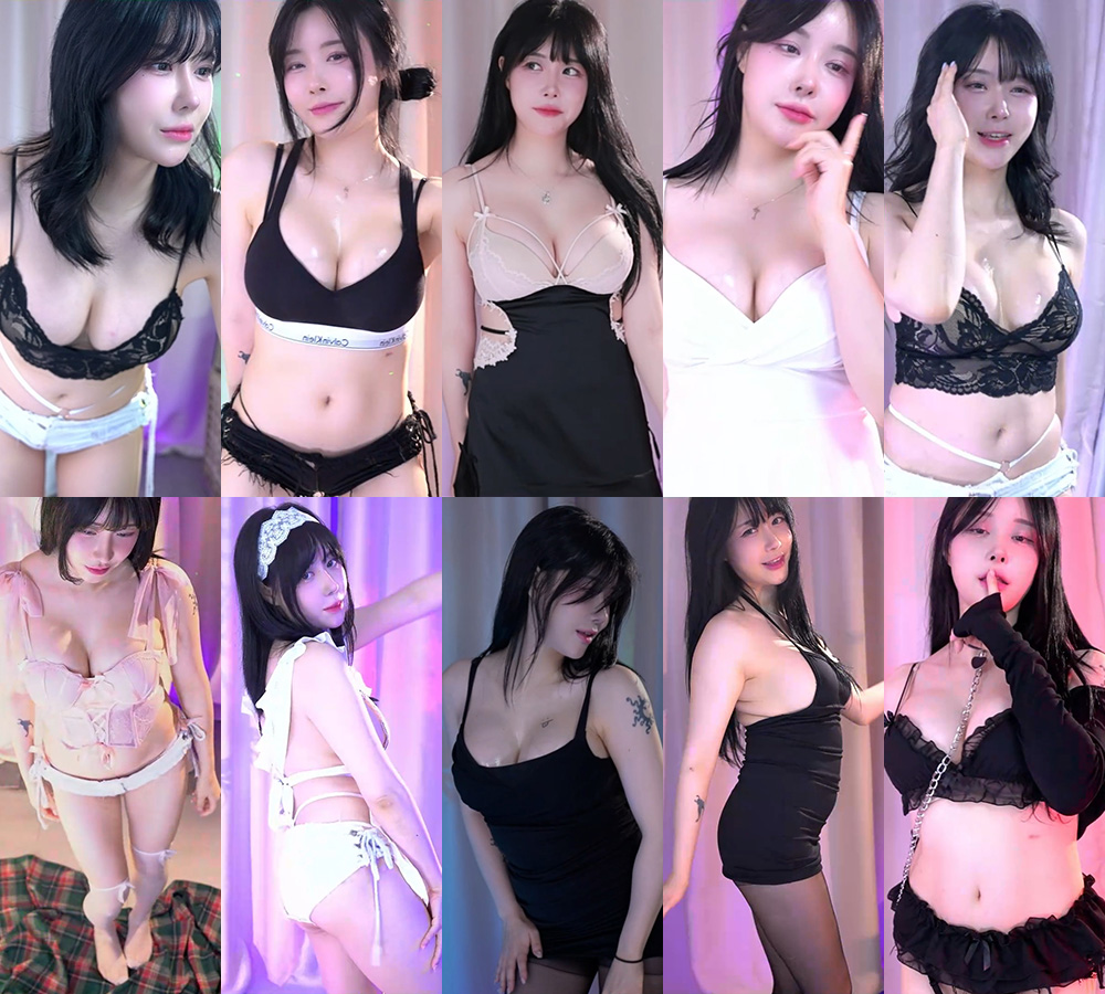 [主播]韩国Twitch直播뉴나랑(narang_421)精选舞蹈合集[20V/3.94G]-豆舞