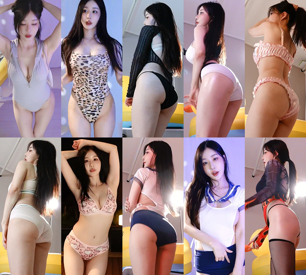 [主播]Twitch直播韩国BJ ddooyaa 精选舞蹈剪辑[16V/2.81G]-豆舞
